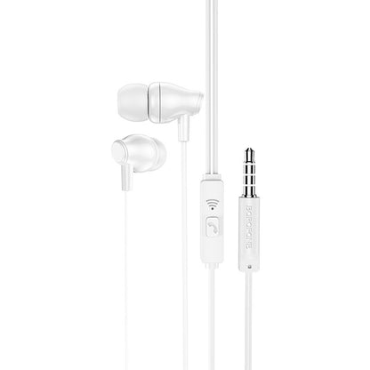 Handsfree 3.5mm Borofone BM61 Wanderer, Bijeli