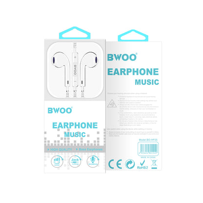 Handsfree 3.5mm BWOO HF05, Bela