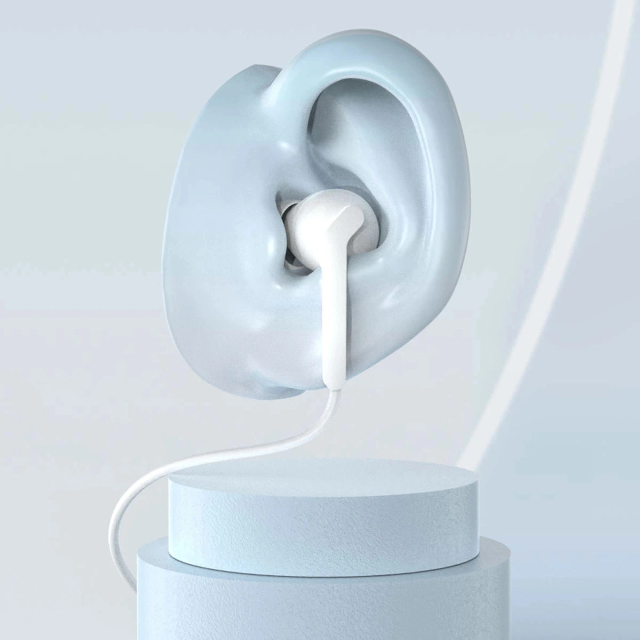 Handsfree 3.5mm Dudao X3+, Bela