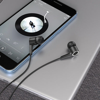 Handsfree 3.5mm HOCO M104, Crni