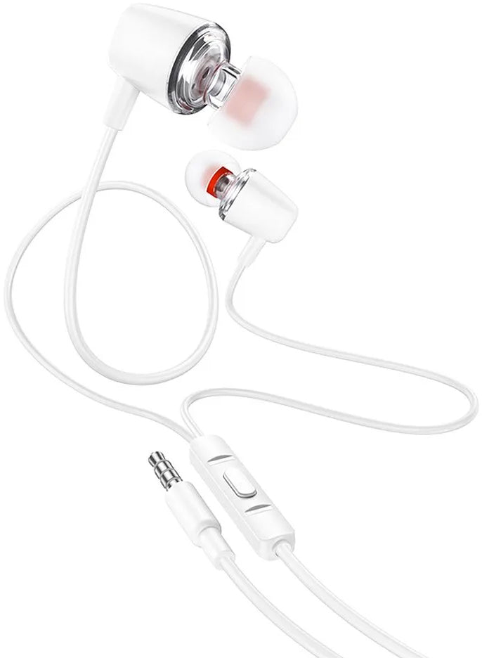 Handsfree 3.5mm HOCO M107, Beli