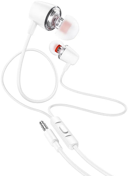 Handsfree 3.5mm HOCO M107, Beli