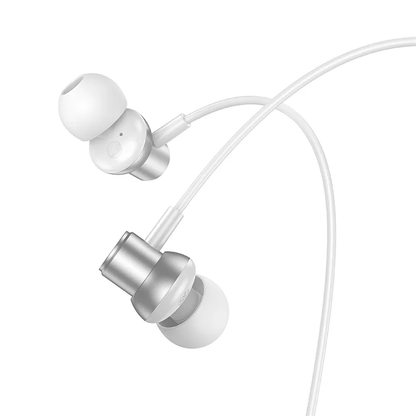 Handsfree 3.5mm HOCO M110, Srebrni