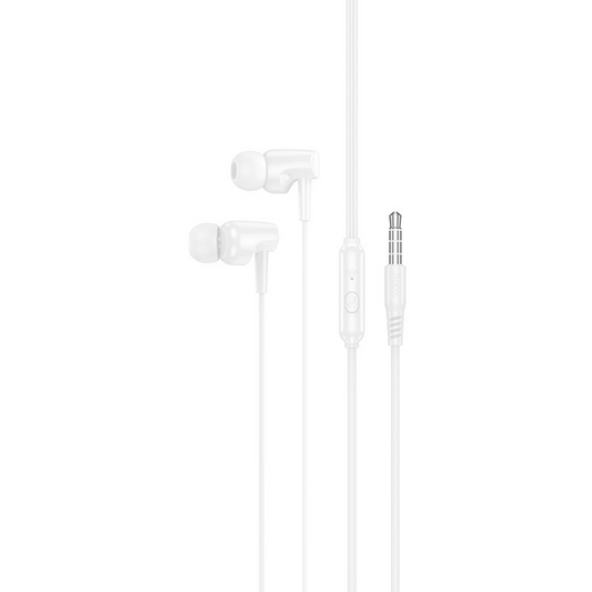 Handsfree 3.5mm HOCO M112, Beli