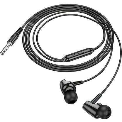 Handsfree 3.5mm HOCO M112, Crni