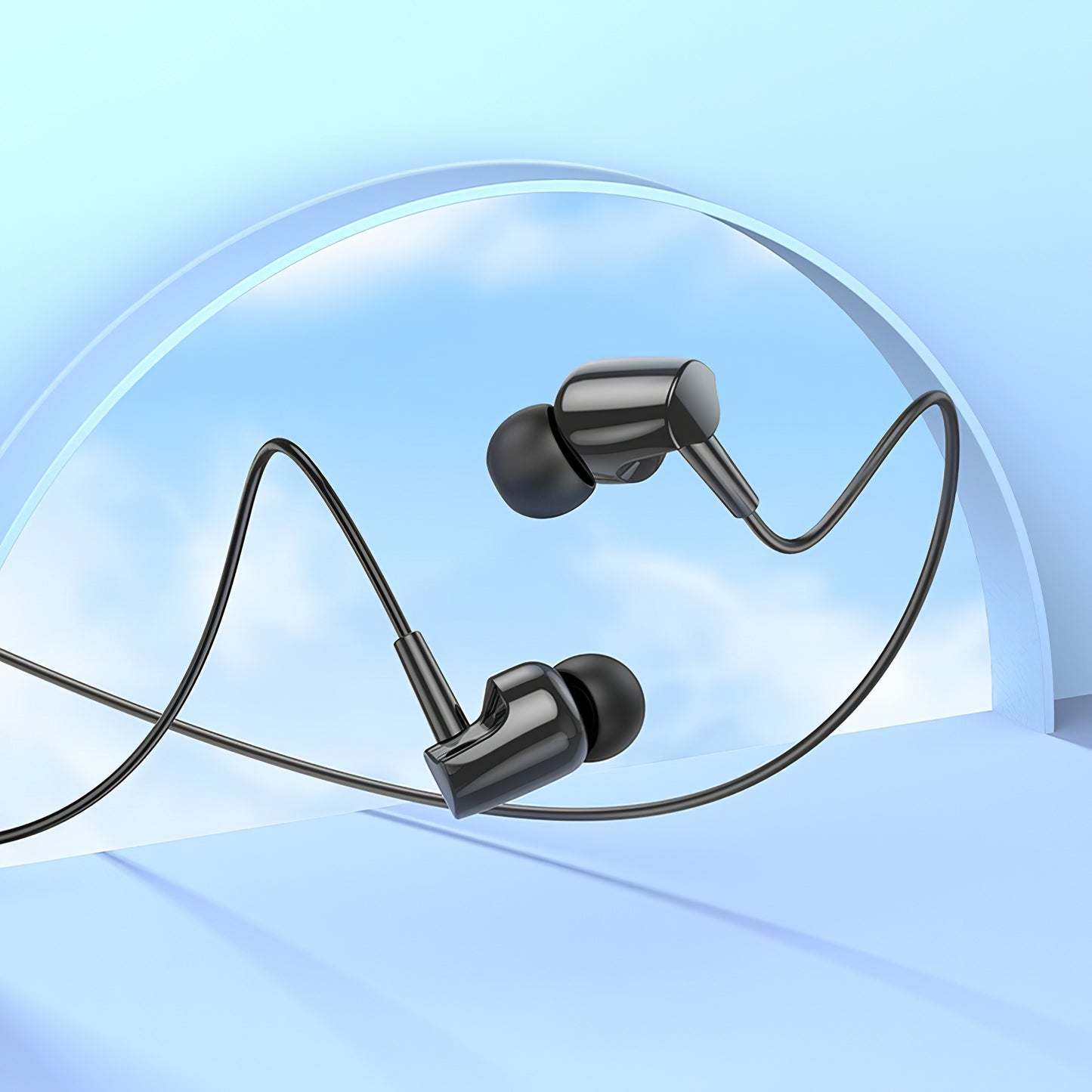 Handsfree 3.5mm HOCO M112, Crni