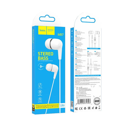 Handsfree 3.5mm HOCO M97, Beli