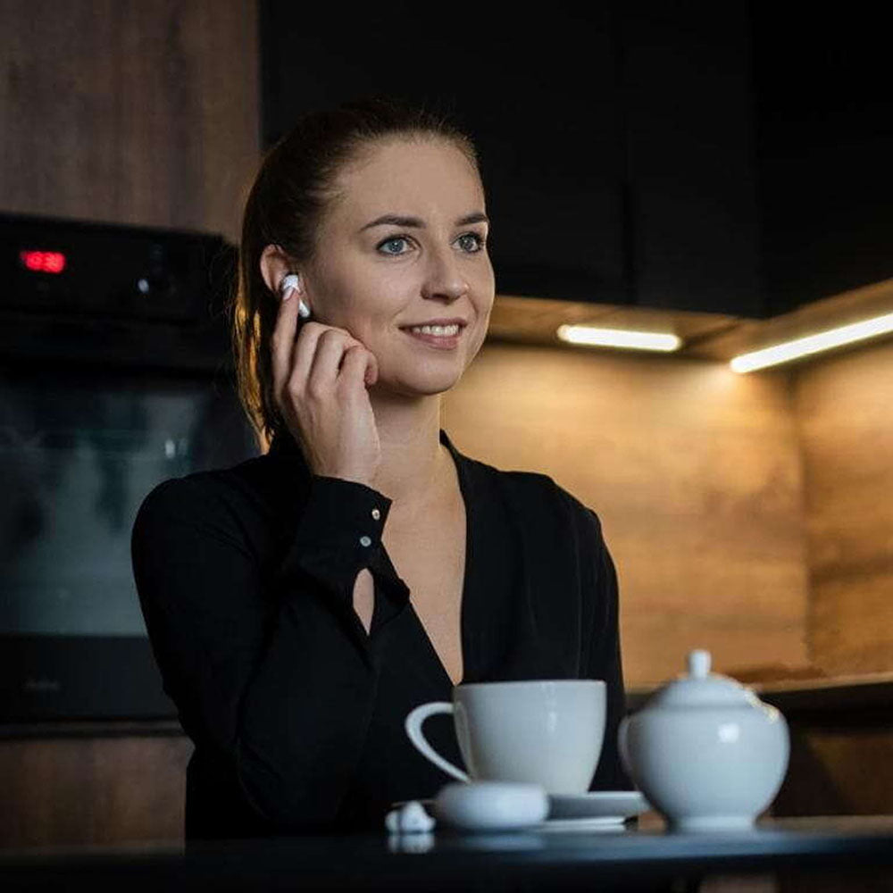 Handsfree Bluetooth 3MK LIFEPODS, TWS, ANC, Bela