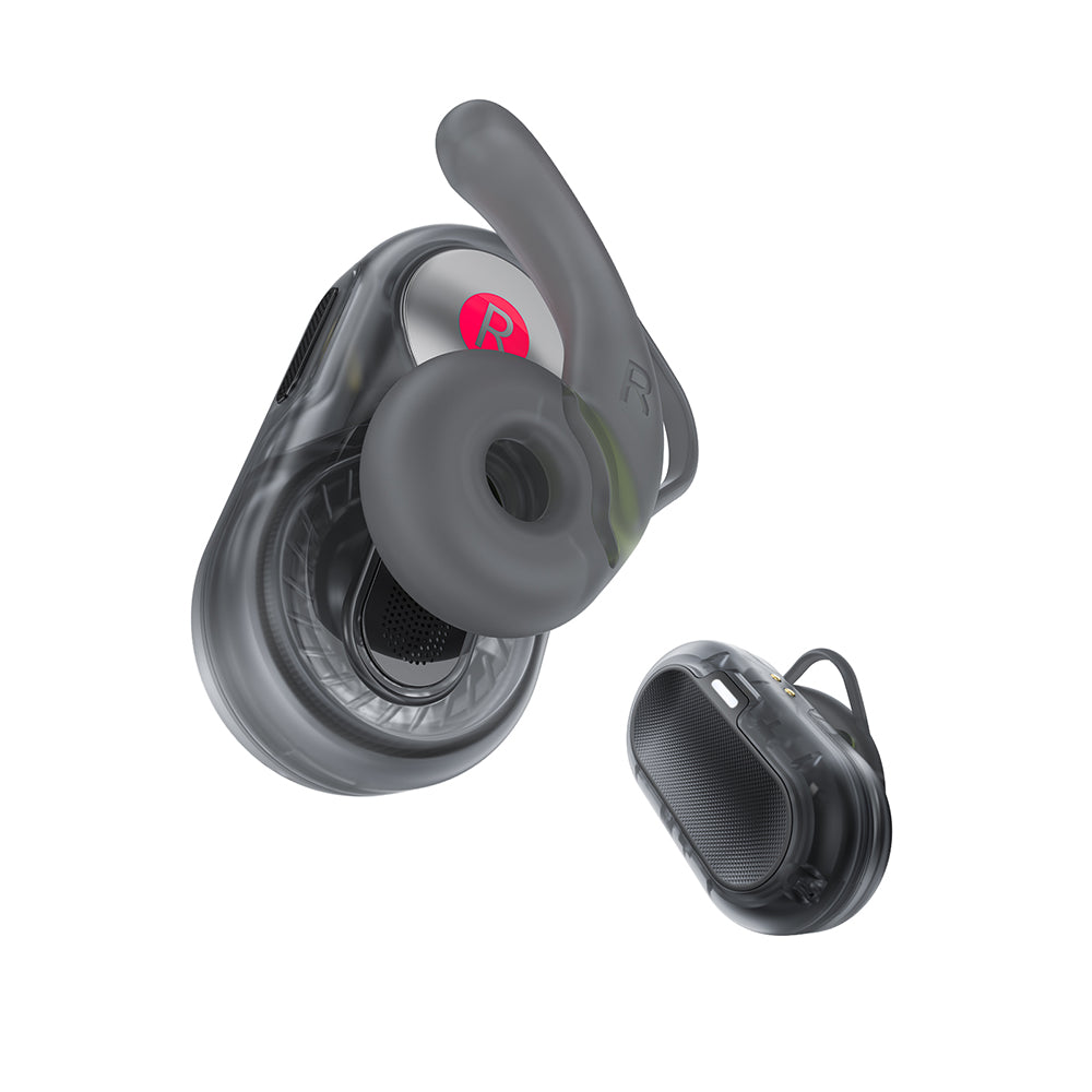 Handsfree Bluetooth Acefast Acefit Neo, TWS, Crni
