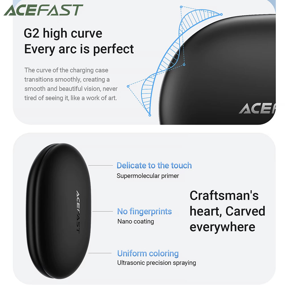Handsfree Bluetooth Acefast FA002, TWS, Beli