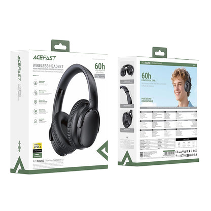 Handsfree Bluetooth Acefast H10, A2DP, Crni