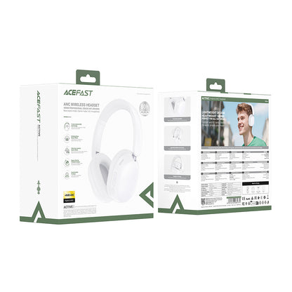 Handsfree Bluetooth Acefast H12, A2DP, ANC, Crni