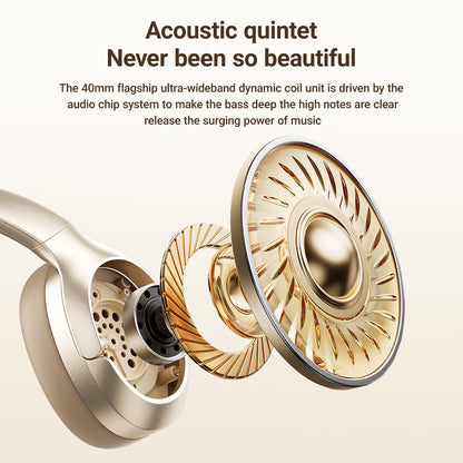 Handsfree Bluetooth Acefast H5, A2DP, ANC, Crni