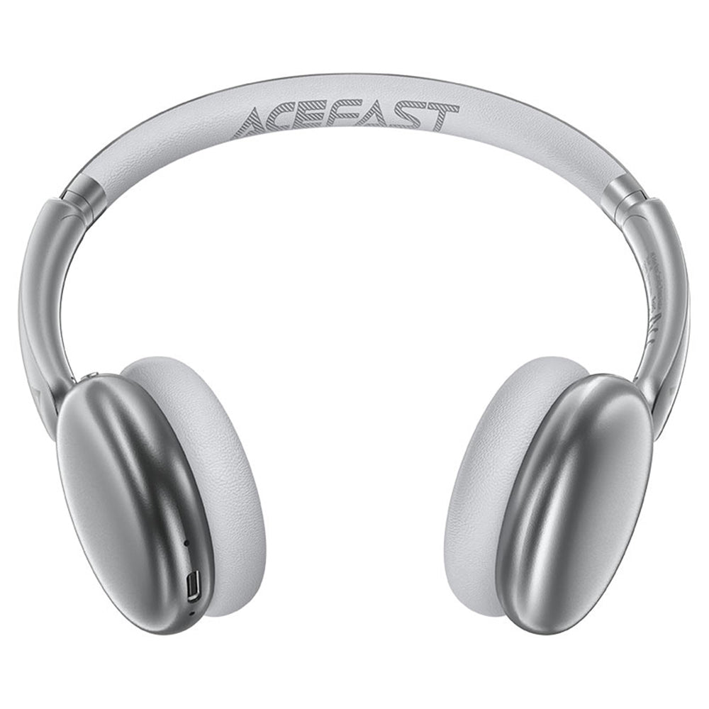 Handsfree Bluetooth Acefast H8, A2DP, ANC, Srebrni