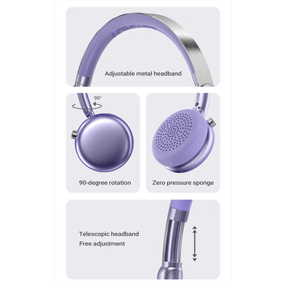 Handsfree Bluetooth Acefast H8, A2DP, ANC, Zlatni