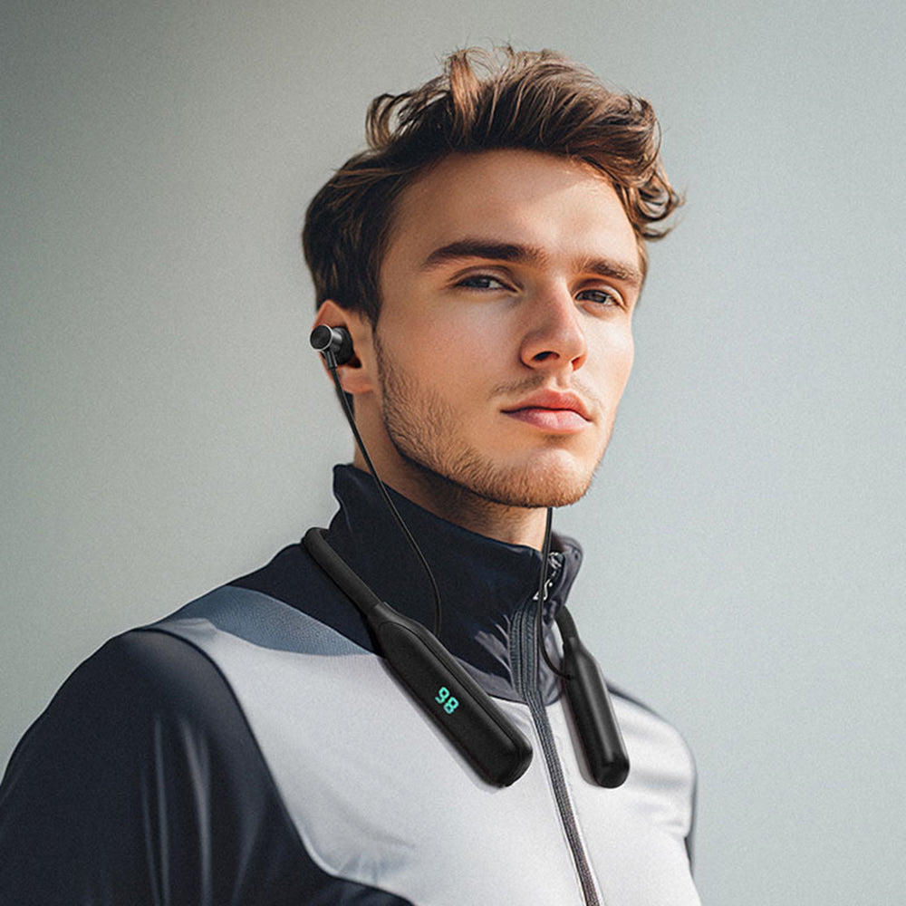 Handsfree Bluetooth Acefast N4, A2DP, Crni