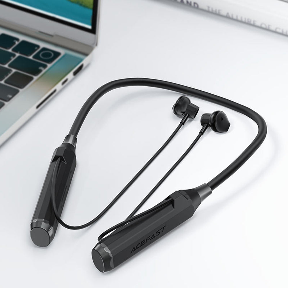 Handsfree Bluetooth Acefast N6, A2DP, Crni