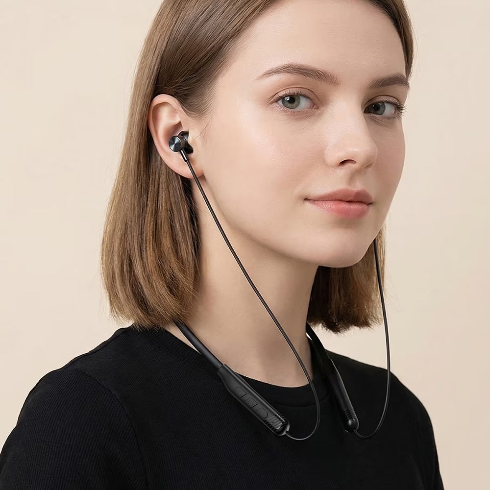 Handsfree Bluetooth Acefast N9, A2DP, Crna