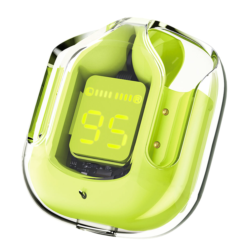 Handsfree Bluetooth Acefast T6, TWS, Zeleno