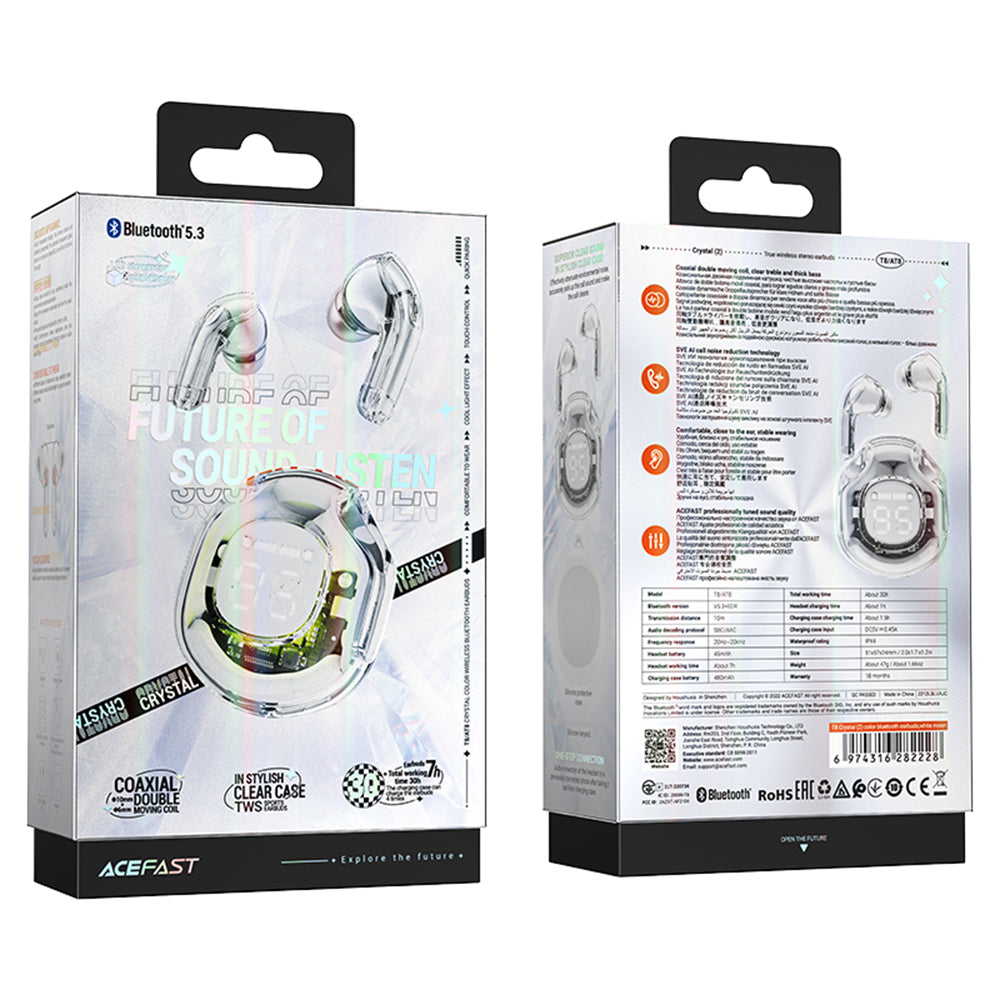 Handsfree Bluetooth Acefast T8, TWS, Beli