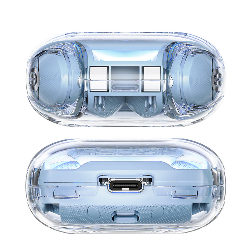 Handsfree Bluetooth Acefast T8, TWS, Plavi