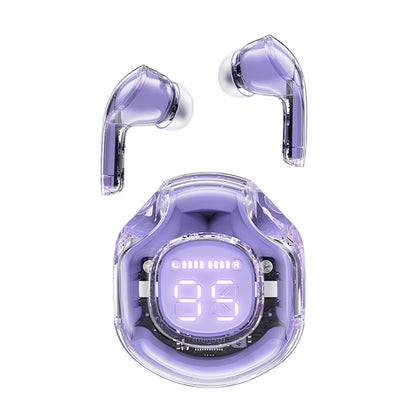 Handsfree Bluetooth Acefast T8, TWS, Ljubičasta