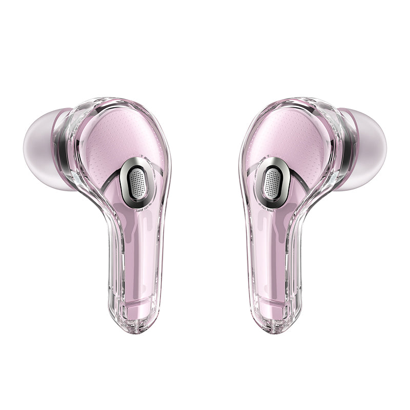 Handsfree Bluetooth Acefast T8, TWS, Roze