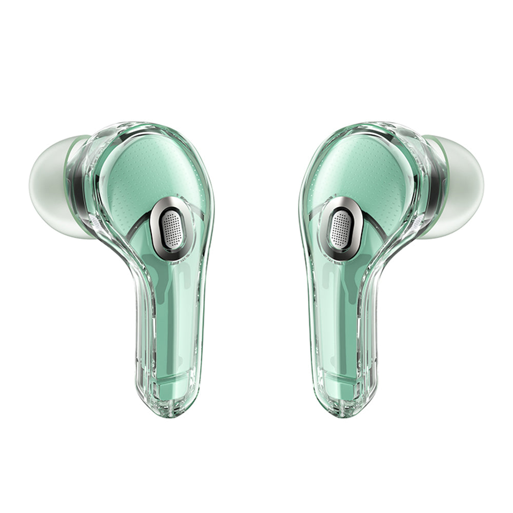 Handsfree Bluetooth Acefast T8, TWS, Zelene