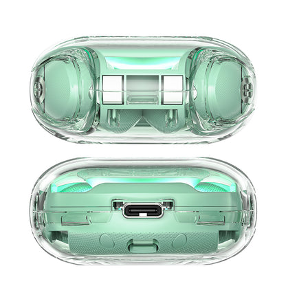Handsfree Bluetooth Acefast T8, TWS, Zelene