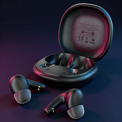 Handsfree Bluetooth Acefast W3, TWS, ANC, Crni