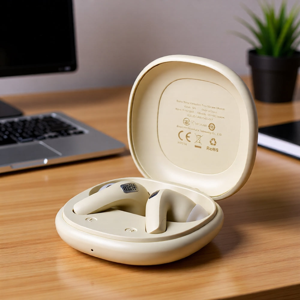 Handsfree Bluetooth Acefast W3, TWS, ANC, Crni