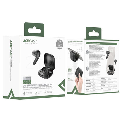 Handsfree Bluetooth Acefast W4, TWS, Bež