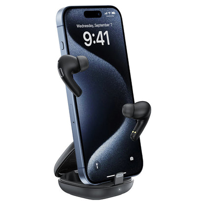 Handsfree Bluetooth Acefast W4, TWS, Crni