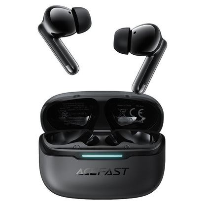 Handsfree Bluetooth Acefast W5, TWS, ANC, Crni