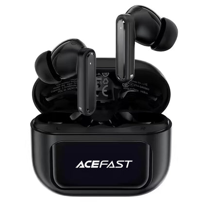 Handsfree Bluetooth Acefast W6, TWS, ANC, Crni