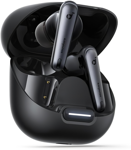 Handsfree Bluetooth Anker SoundCore Liberty 4 NC, TWS, ANC, MultiPoint, Crna, Resigilat A3947G11