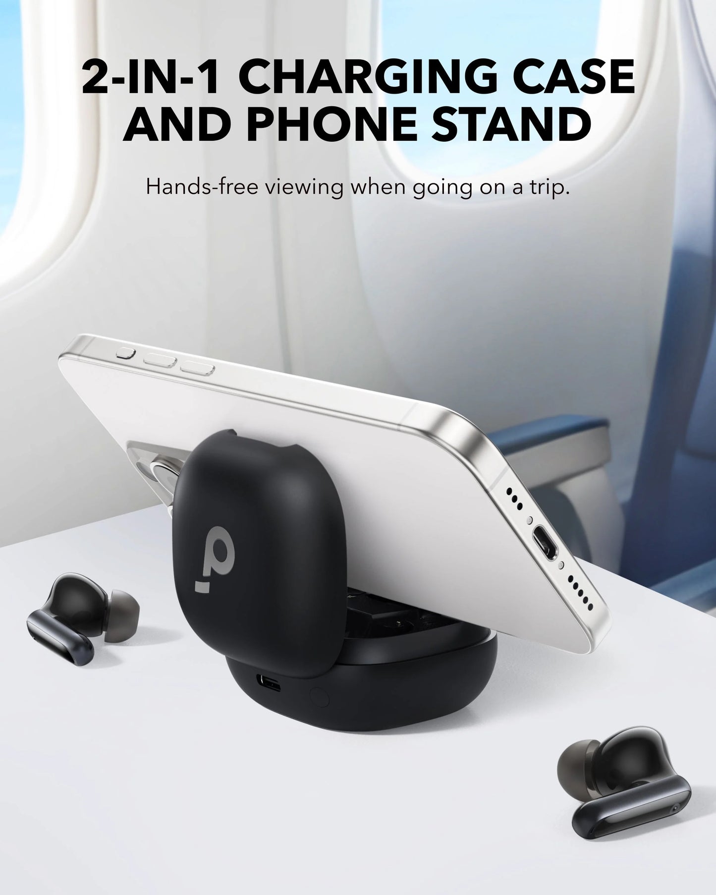Handsfree Bluetooth Anker SoundCore P40i, TWS, ANC, Crni A3955G11