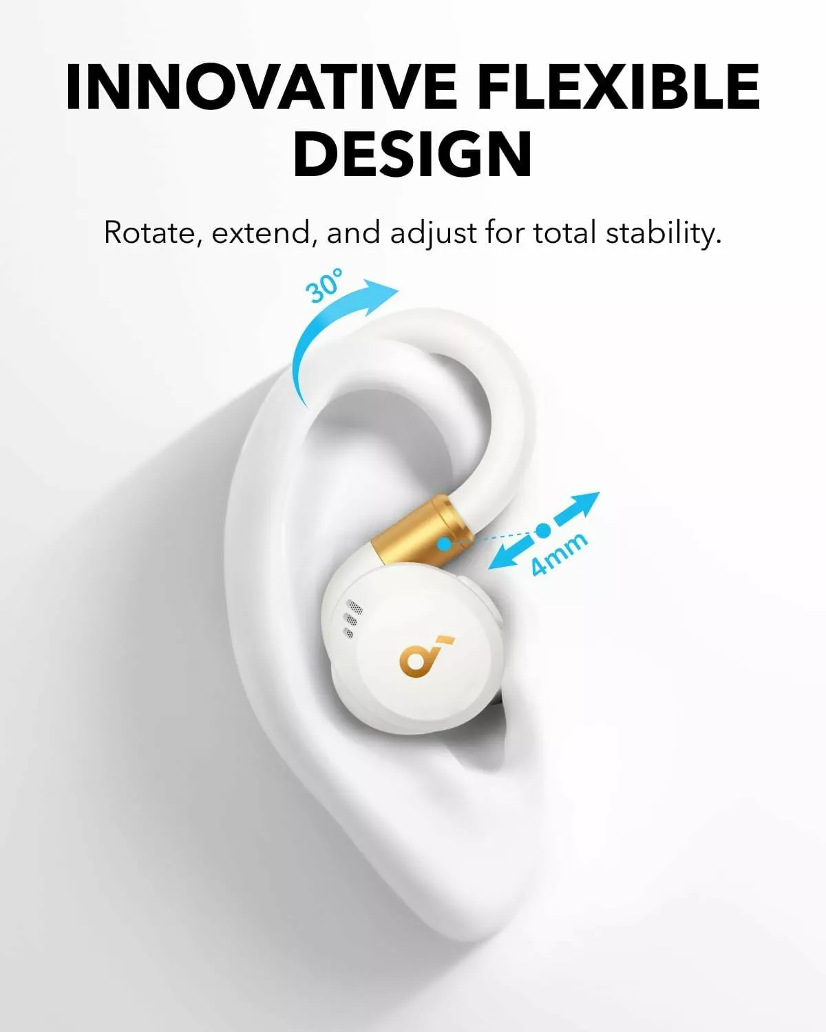 Handsfree Bluetooth Anker Soundcore Sport X20, TWS, ANC, Bela A3968G21