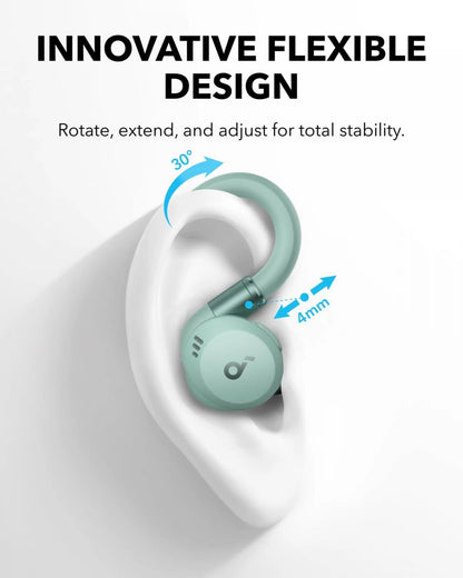 Bluetooth slušalice Anker Soundcore Sport X20, TWS, ANC, zelene A3968G61