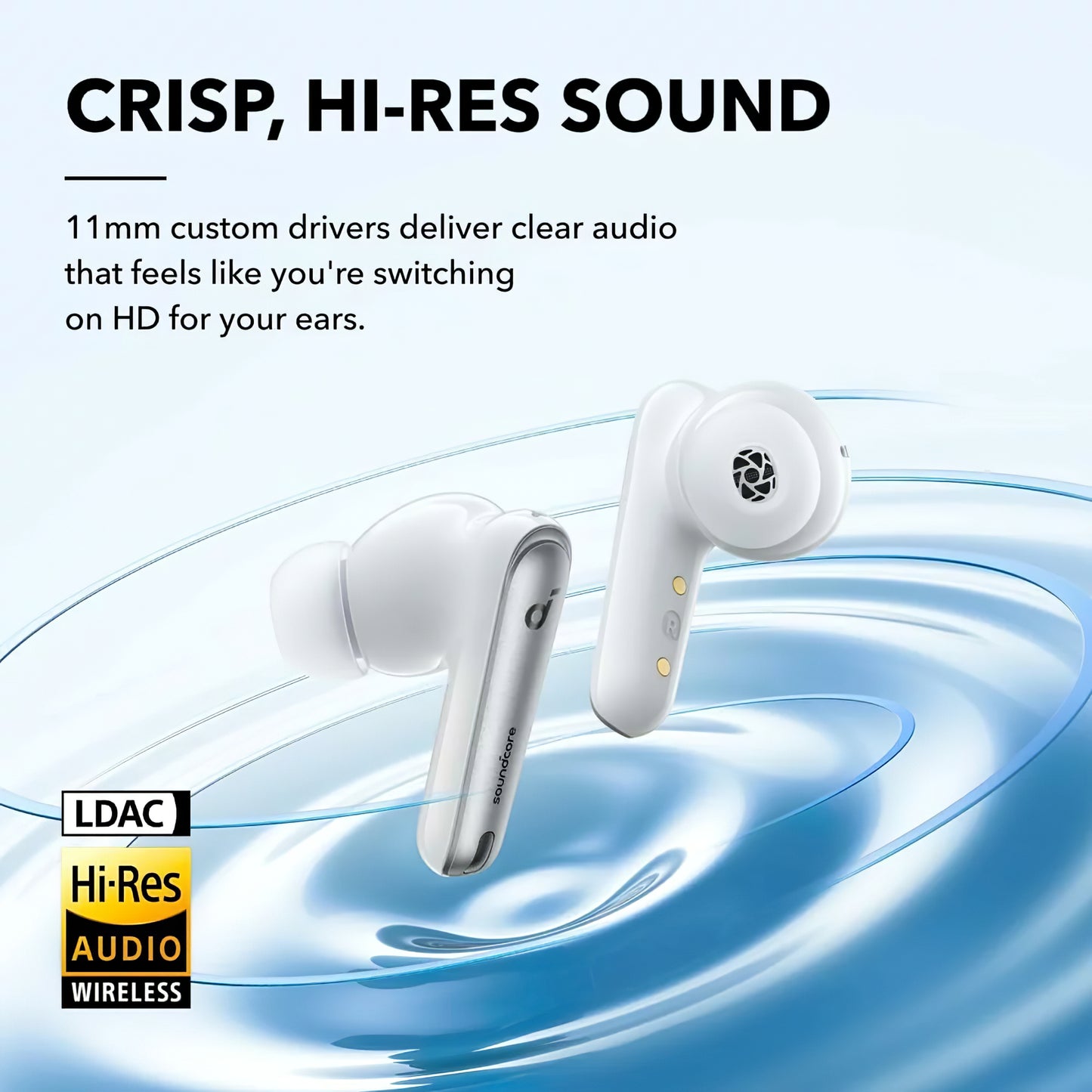 Bluetooth Handsfree Anker SoundCore Liberty 4 NC, TWS, ANC, MultiPoint, White A3947G21 