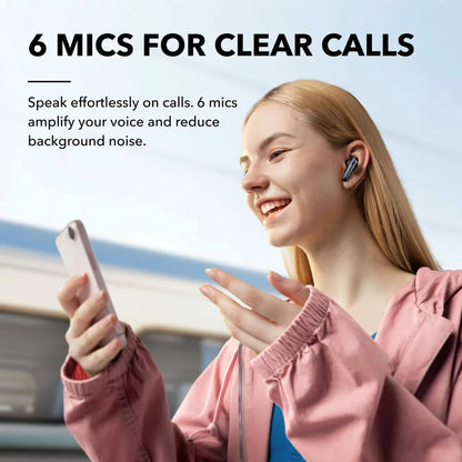 Bluetooth Handsfree Anker SoundCore Liberty 4 NC, TWS, ANC, MultiPoint, Black A3947G11 