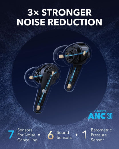 Handsfree Bluetooth Anker Soundcore Liberty 4 Pro, TWS, ANC, Beli A3954G21