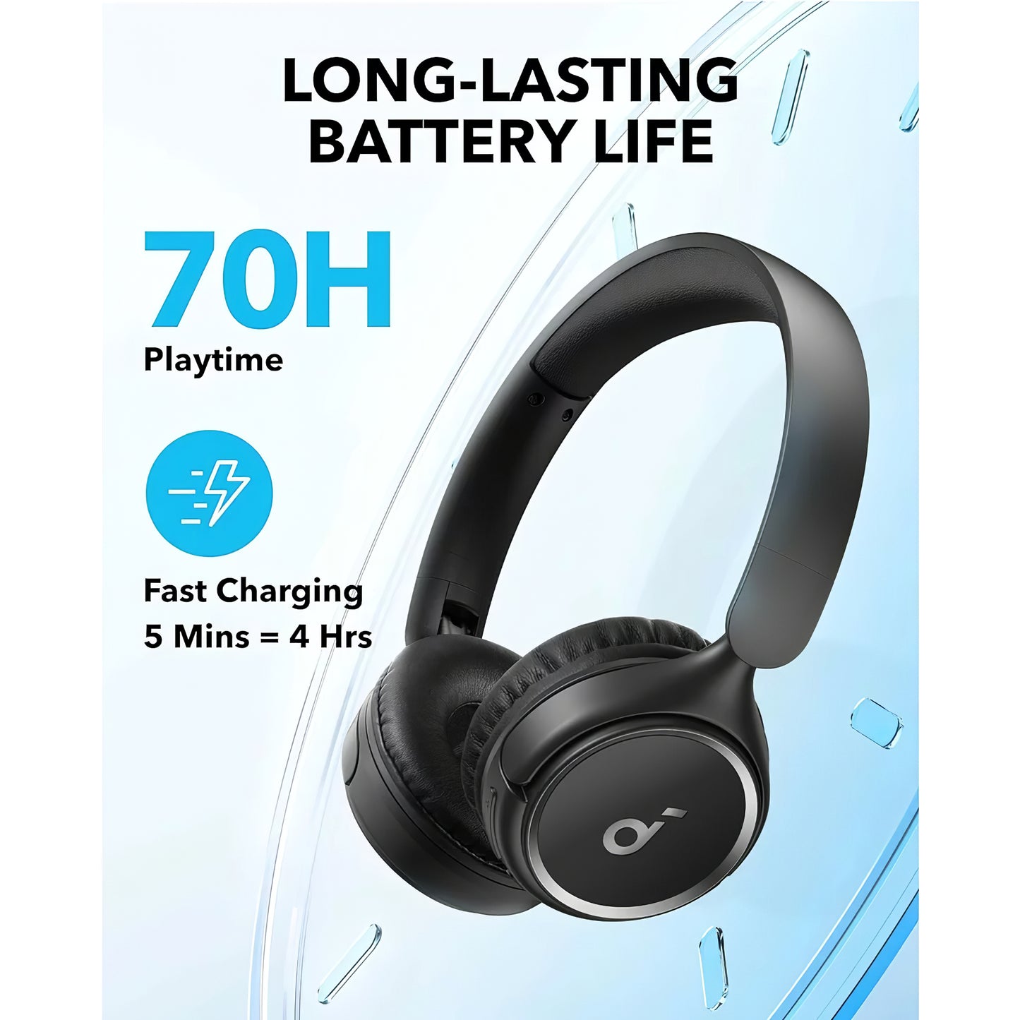 Handsfree Bluetooth Anker Soundcore H30i, Multipoint, A2DP, Crni A3012G11