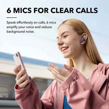 Bluetooth Handsfree Anker SoundCore Liberty 4 NC, TWS, ANC, MultiPoint, Blue A3947G31 