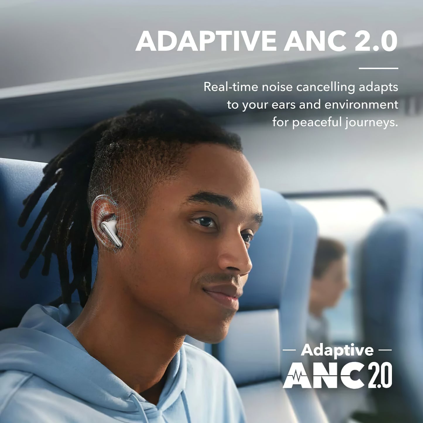 Bluetooth Handsfree Anker SoundCore Liberty 4 NC, TWS, ANC, MultiPoint, White A3947G21 