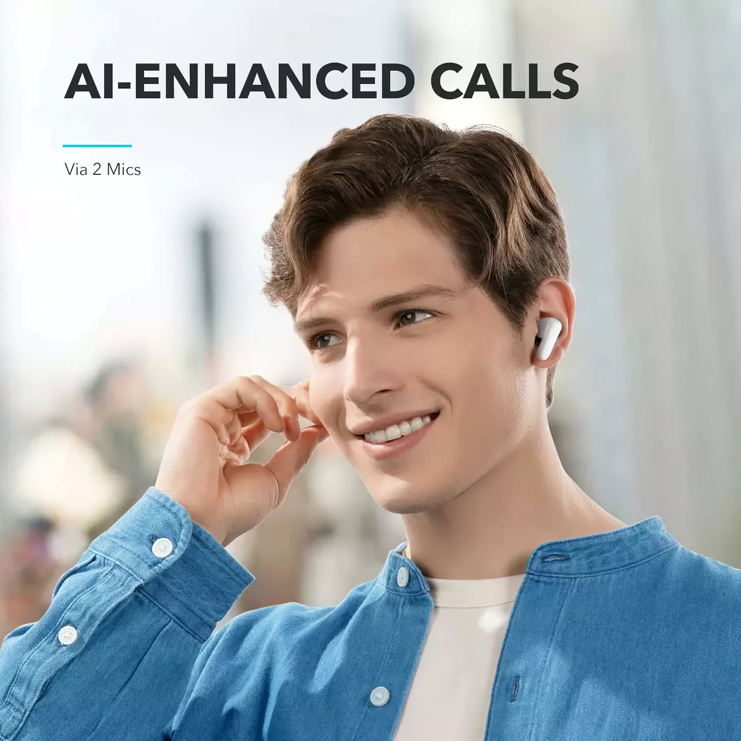 Anker SoundCore R50i Bluetooth Handsfree, TWS, White A3949G21 