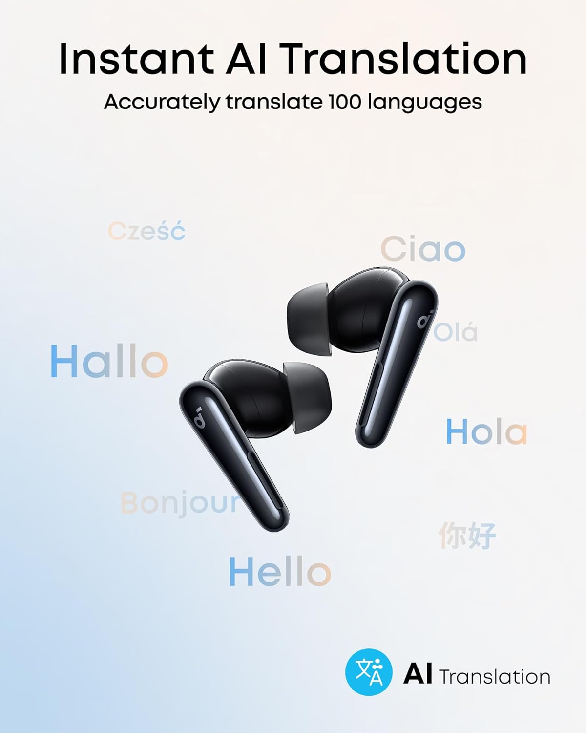 Handsfree Bluetooth Anker Soundcore Liberty 4 Pro, TWS, ANC, Crni A3954G11