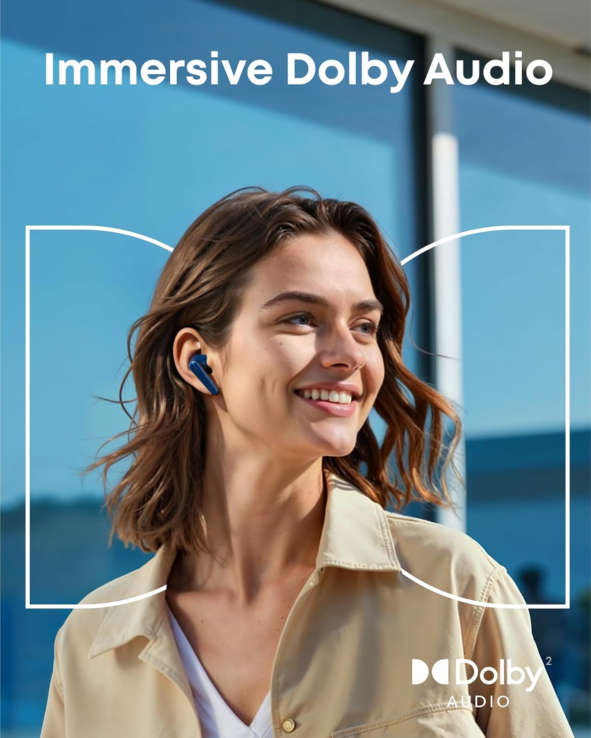 Handsfree Bluetooth Anker SoundCore Liberty 5, TWS, ANC, Plavi A3957G31