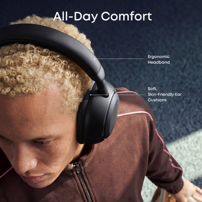 Handsfree Bluetooth Anker SoundCore Space 2, A2DP, ANC, Crna D1402G11
