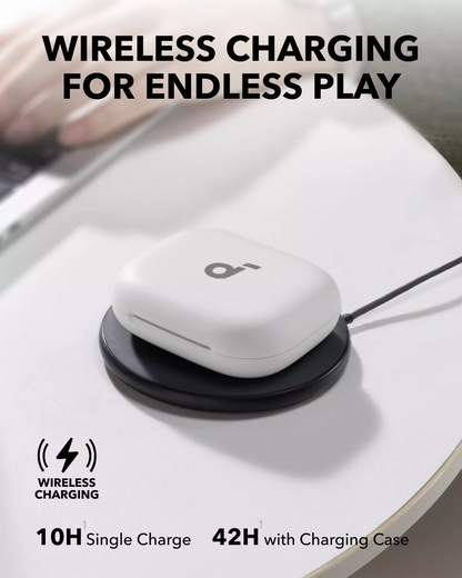 Handsfree Bluetooth Anker SoundCore AeroFit 2, TWS, Bela A3874G21